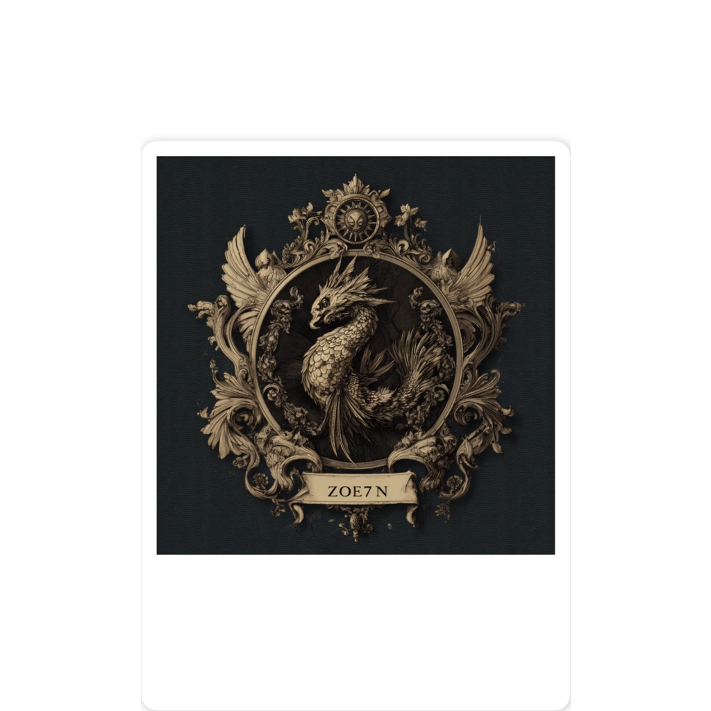 ZoeN267 スマホステッカー ZOE7N