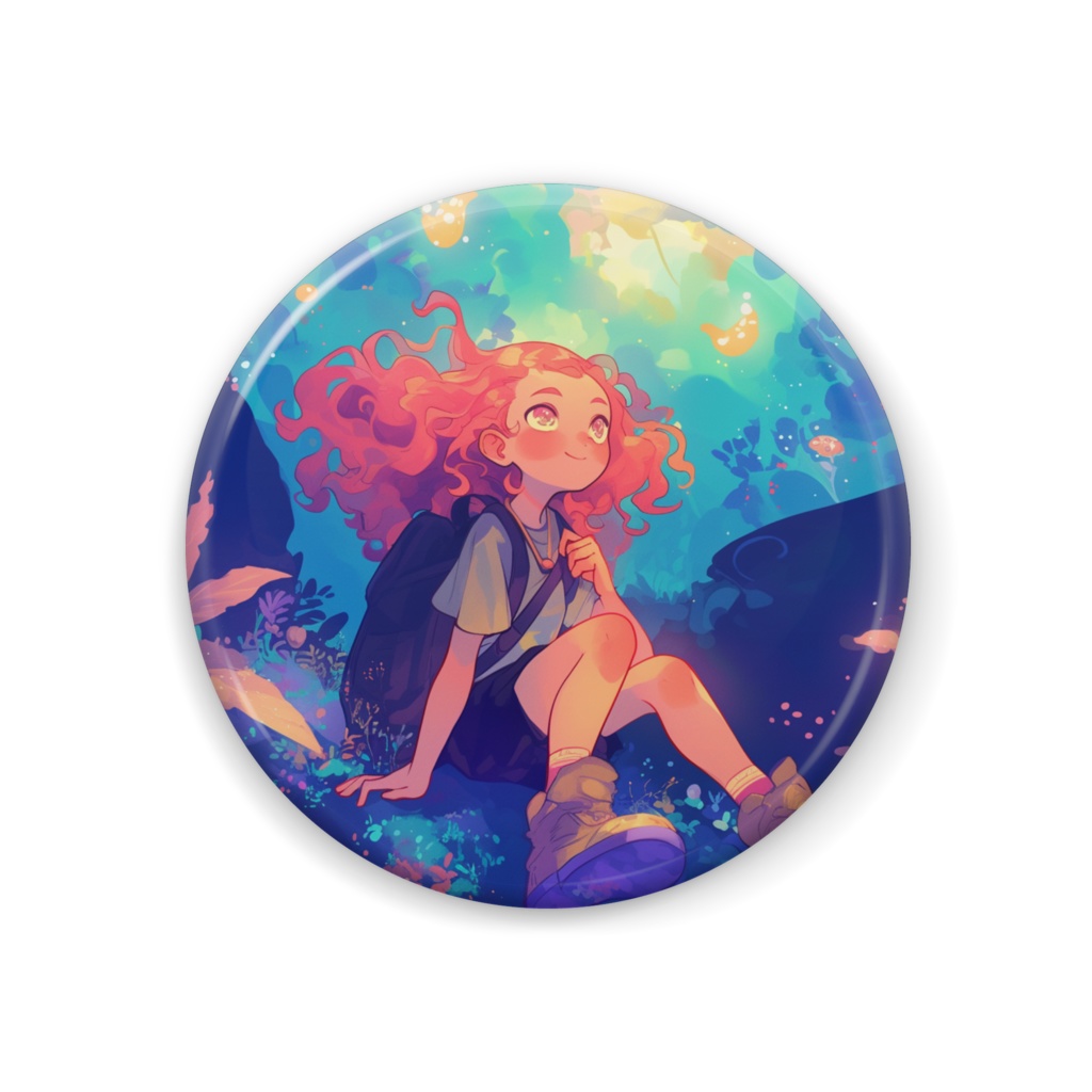 Zoe オリジナル缶バッジ Fantasy