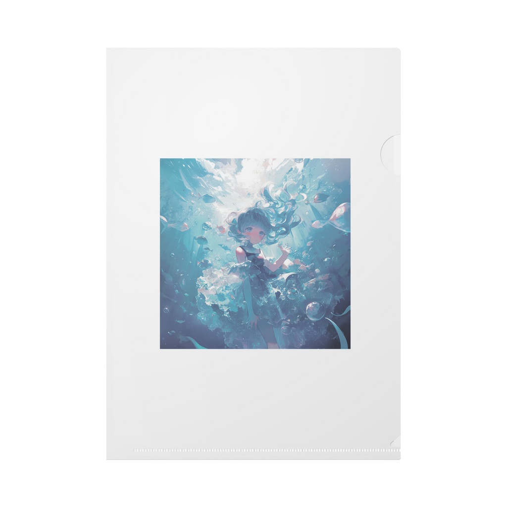 Ocean girl オリジナルクリアファイル