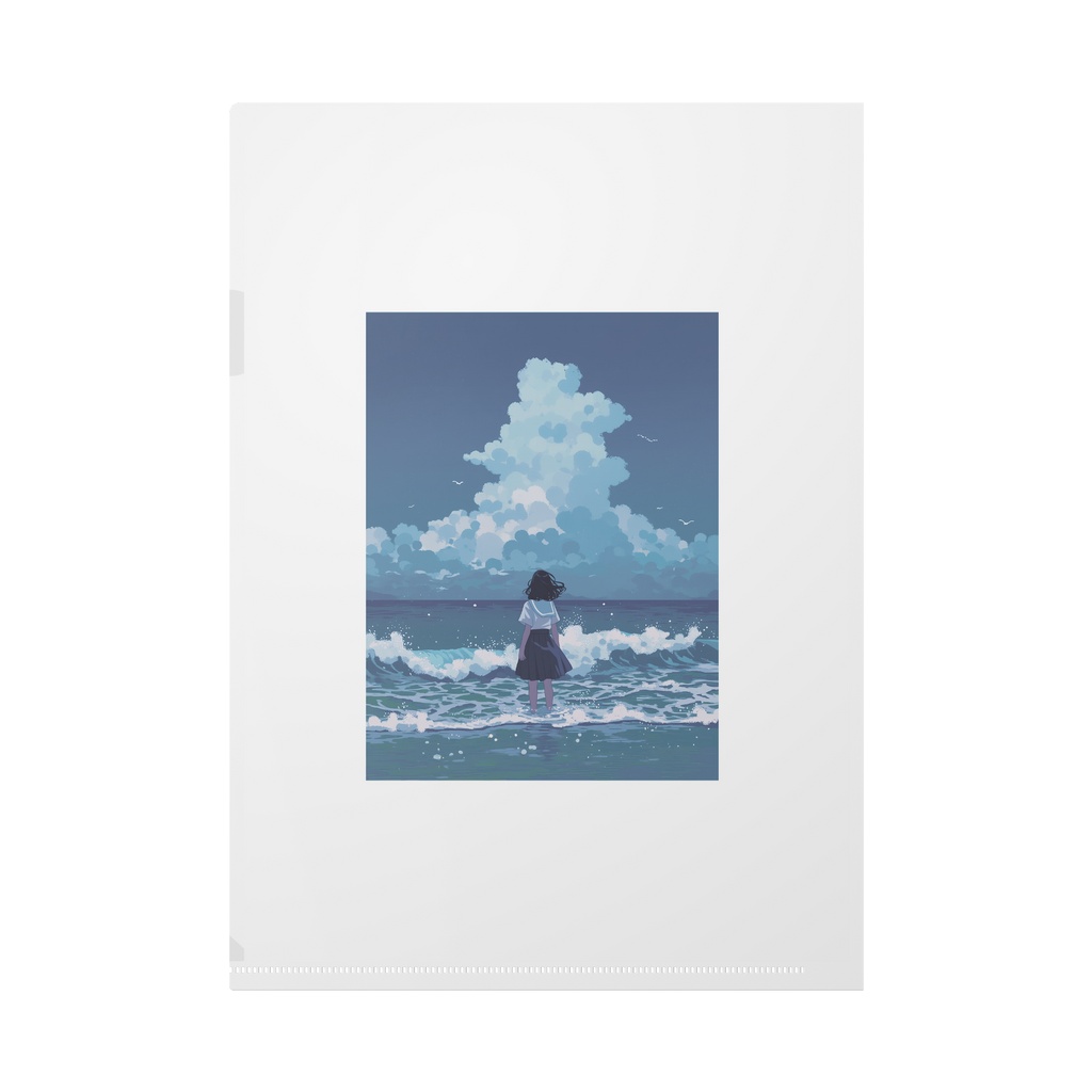 Ocean girl オリジナルクリアファイル