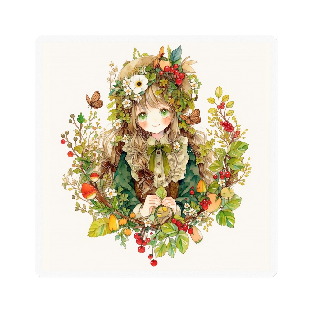 花冠の少女