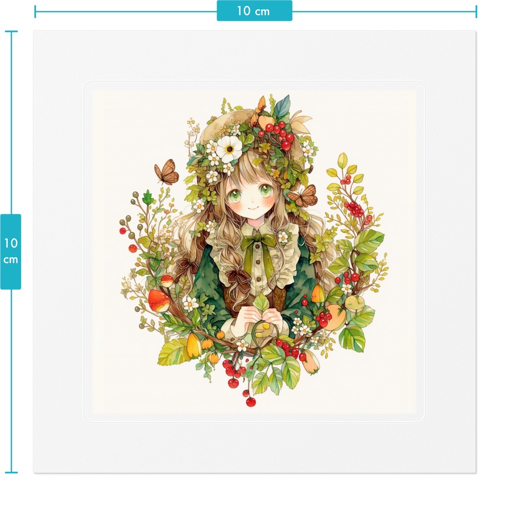 花冠の少女