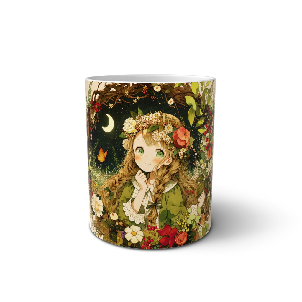 森の花冠と小さな妖精