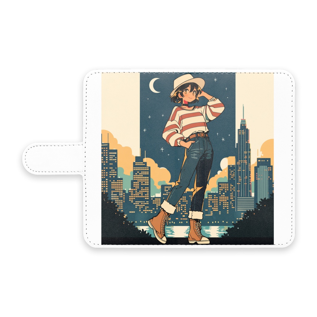 City Sunset Girl
