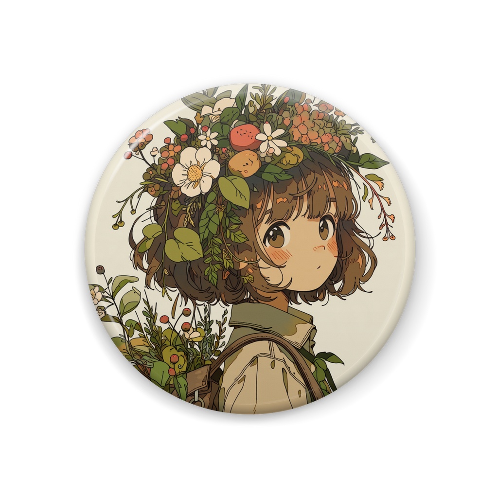 花冠の森の少女
