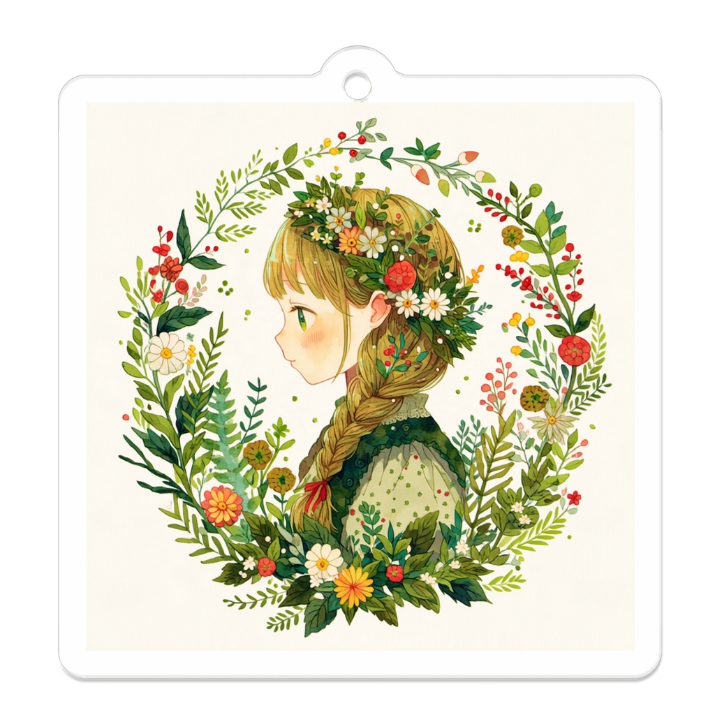 「花冠の少女」