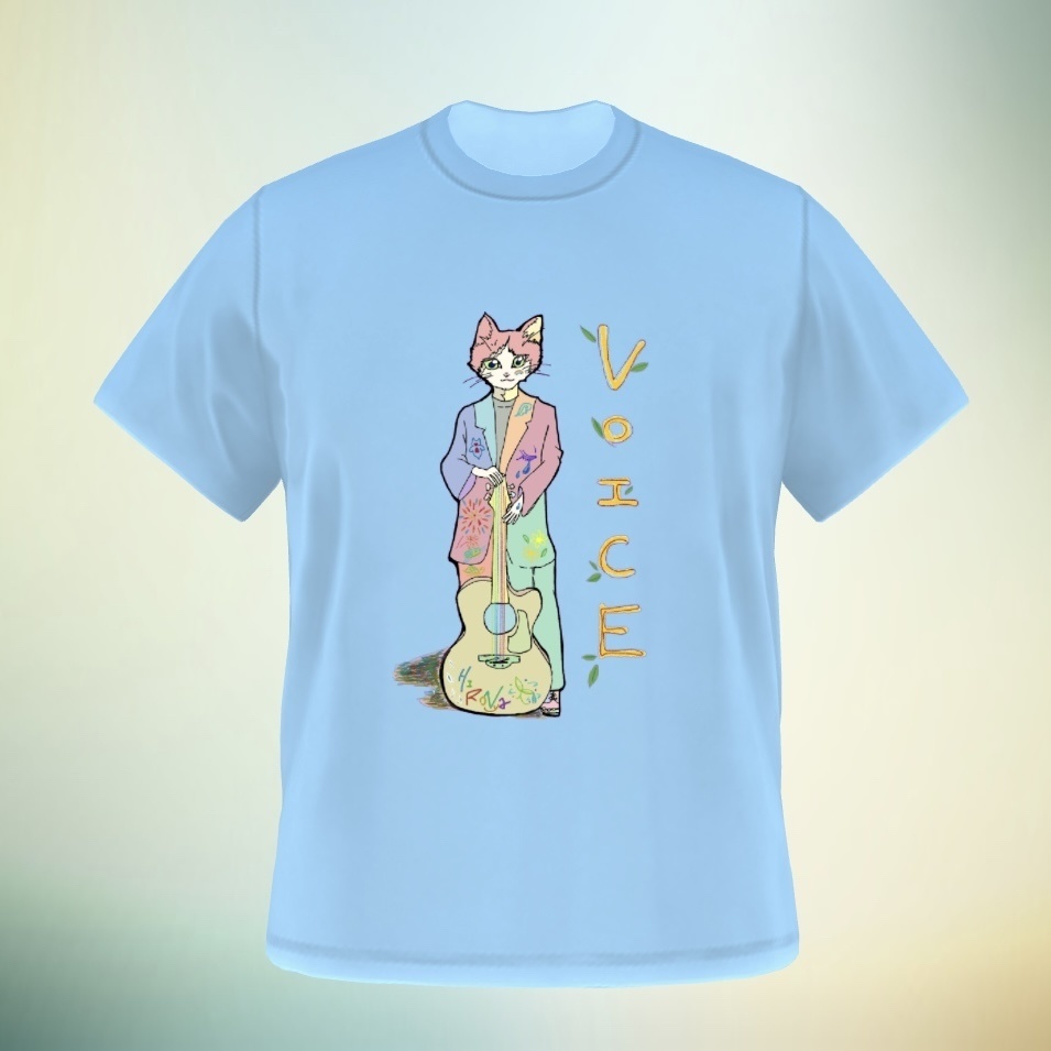 ラストワン!【 ライトブルー XLサイズ 】宏菜のイケてるTシャツ