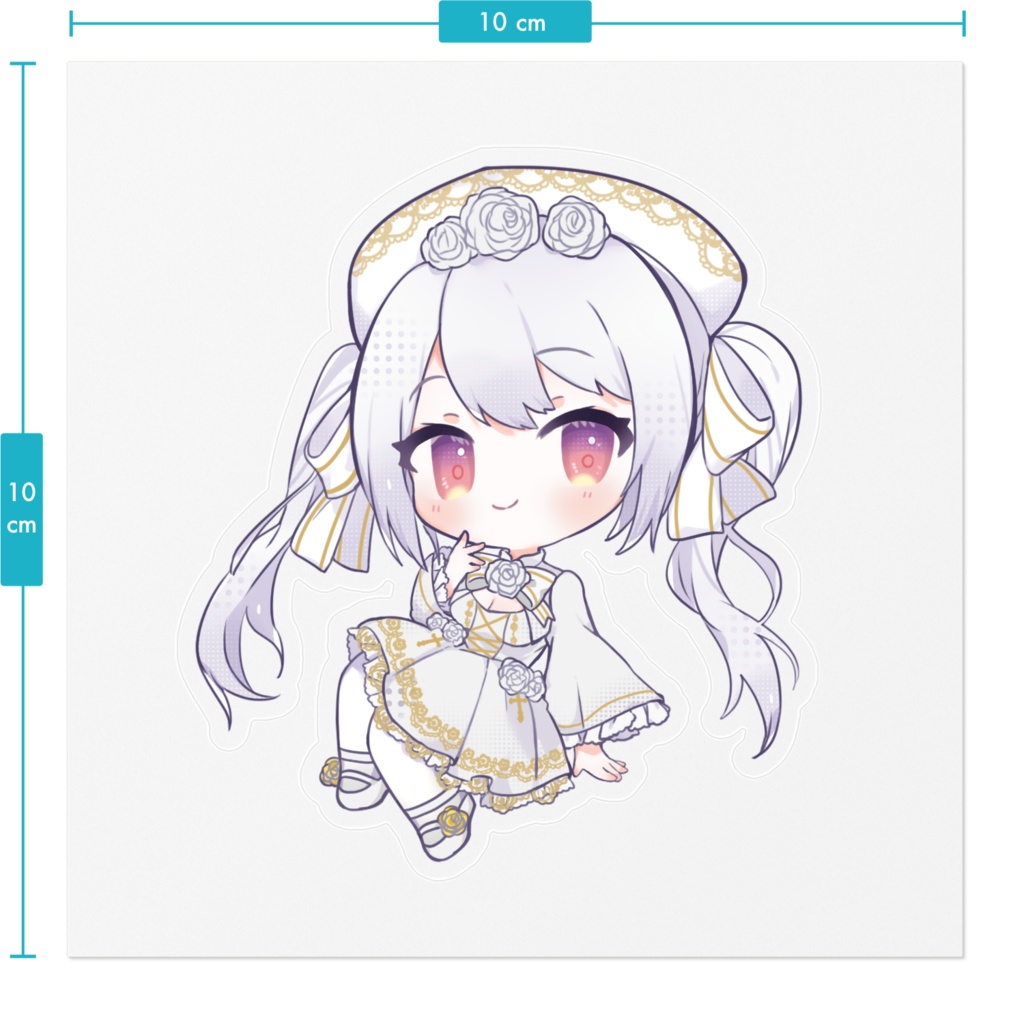 九条ゼロ ステッカー