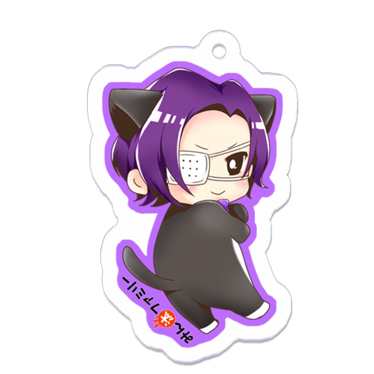 みん汰ファミリー★ごん汰　ゆる猫ぐるみアクリルキーホルダー