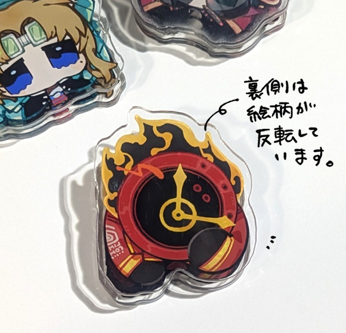 アクリルクリップ