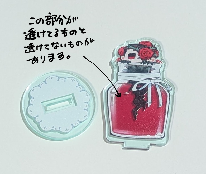 チッチャ🌹🌇生花アクリルスタンド