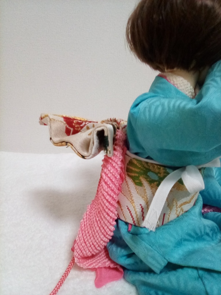 【送料込み】SDM 40cmドール 着物 振り袖セット 天色