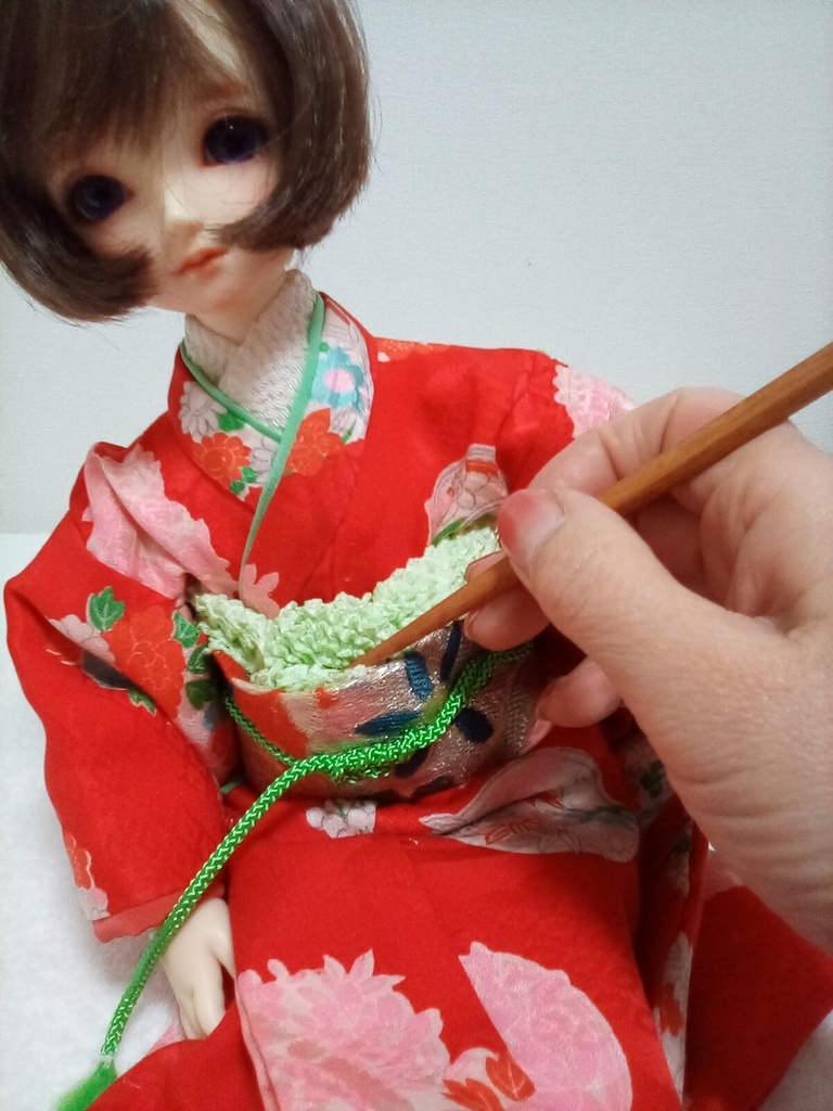 【送料込み】SDM 40cmドール 着物 振り袖セット 紅華