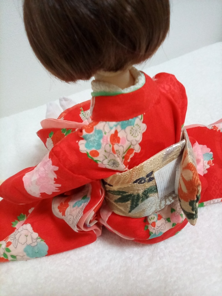 【送料込み】SDM 40cmドール 着物 振り袖セット 紅華