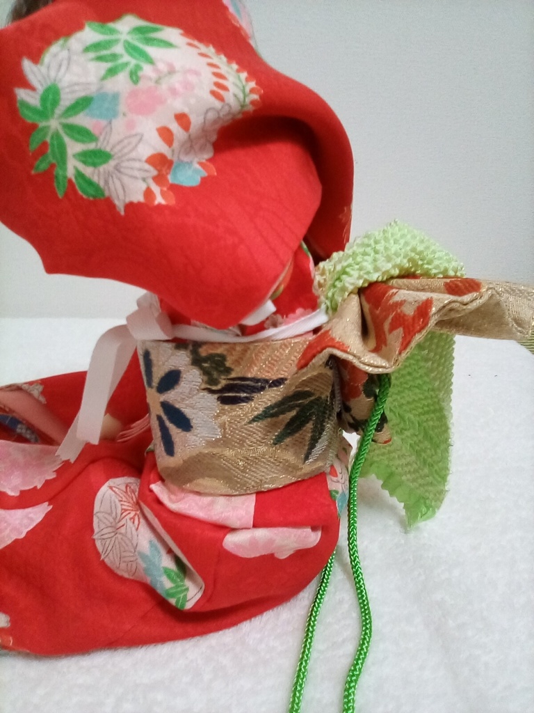 【送料込み】SDM 40cmドール 着物 振り袖セット 紅華