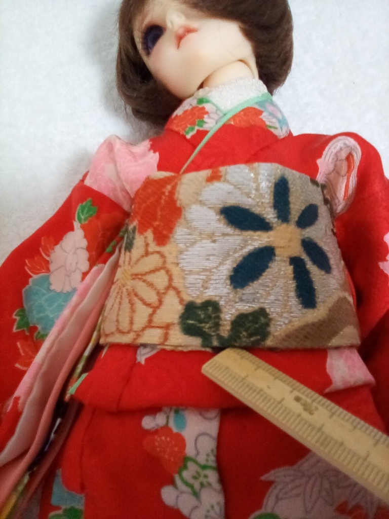 【送料込み】SDM 40cmドール 着物 振り袖セット 紅華