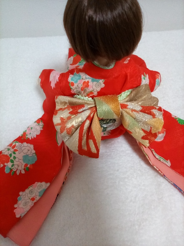 【送料込み】SDM 40cmドール 着物 振り袖セット 紅華