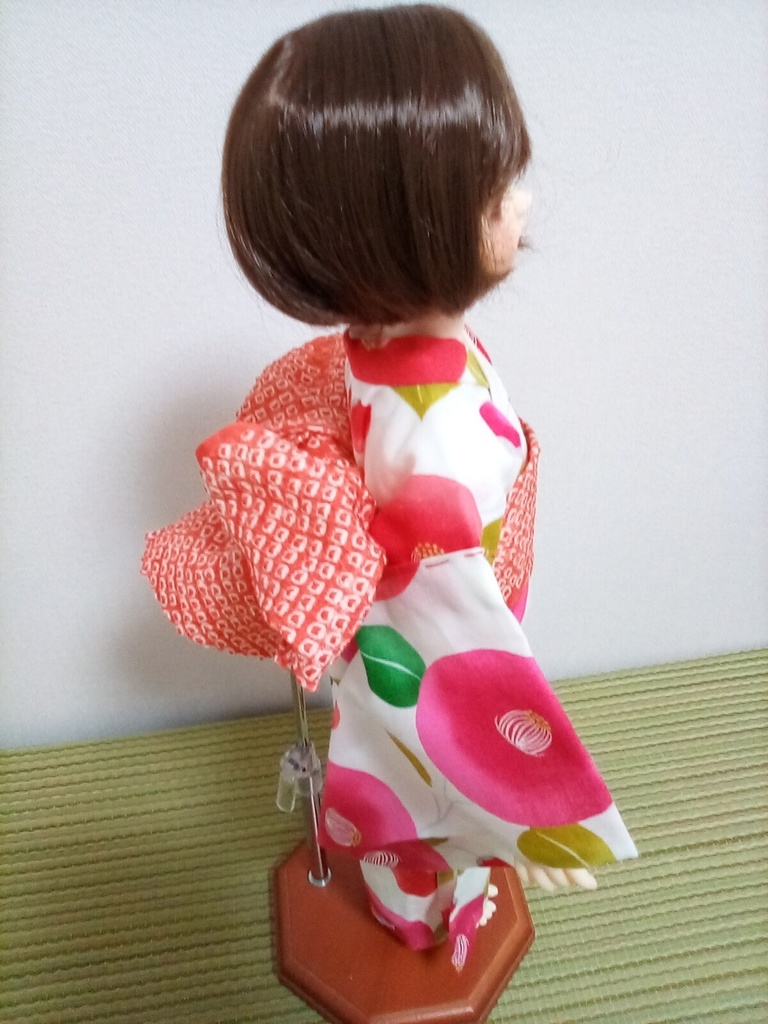 【送料込み】SDM 40cmドール 浴衣セット 椿