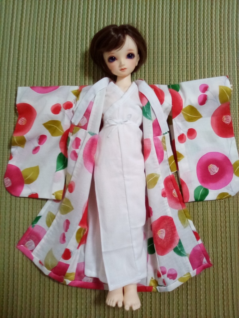 【送料込み】SDM 40cmドール 浴衣セット 椿