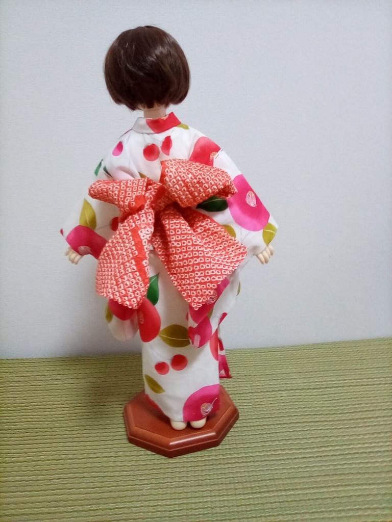 【送料込み】SDM 40cmドール 浴衣セット 椿