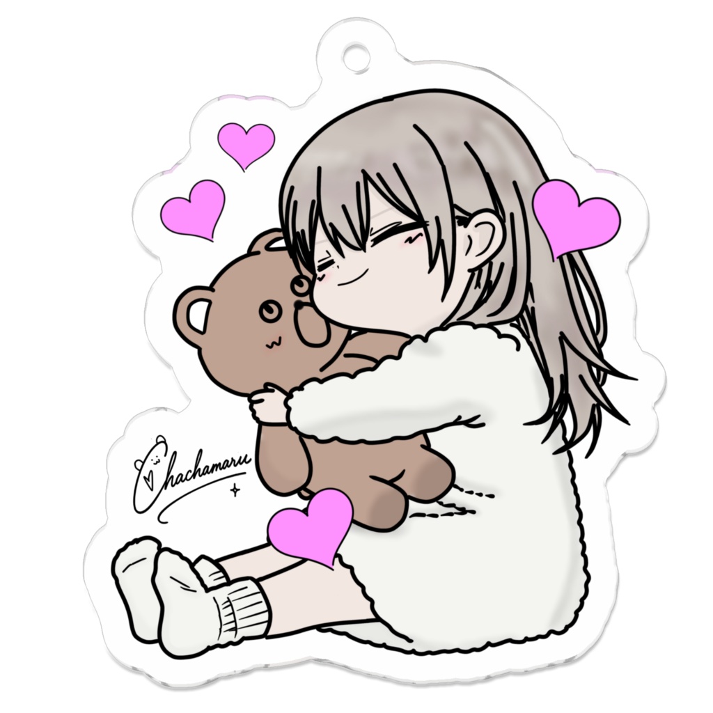 ちゃちゃ✕ちゃちゃクマ(アクキー)