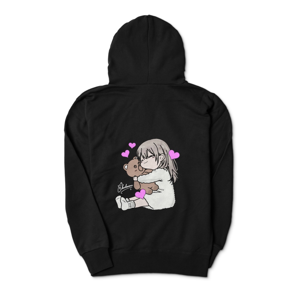 ちゃちゃ✕ちゃちゃクマ(パーカー)