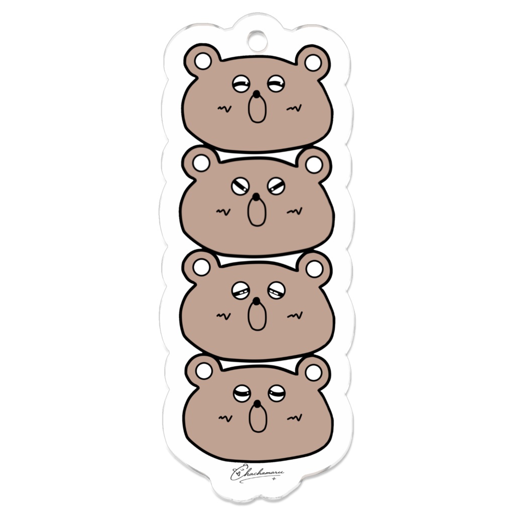 ちゃちゃｸﾏ団子(アクキー)