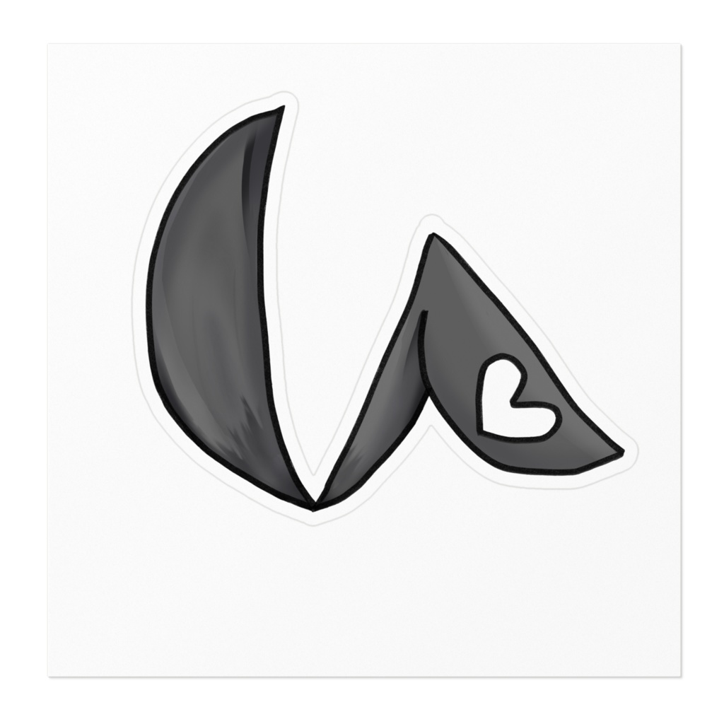 兎屋アリスモチーフステッカー