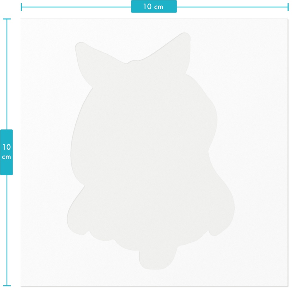 兎屋アリスデフォルメステッカー
