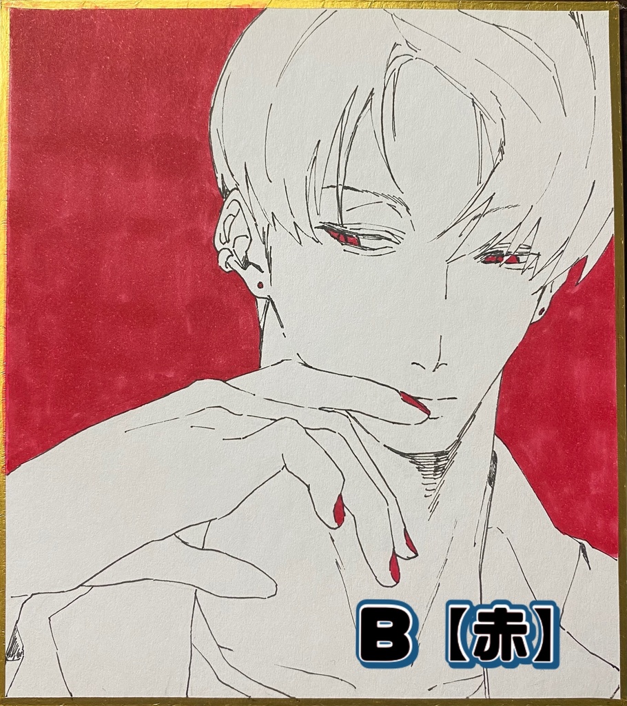 【原画】ミニ色紙