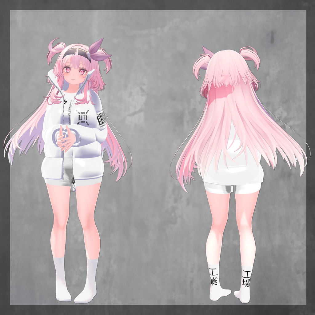 『5アバター対応』【 パフジャケット】Puff Jacket