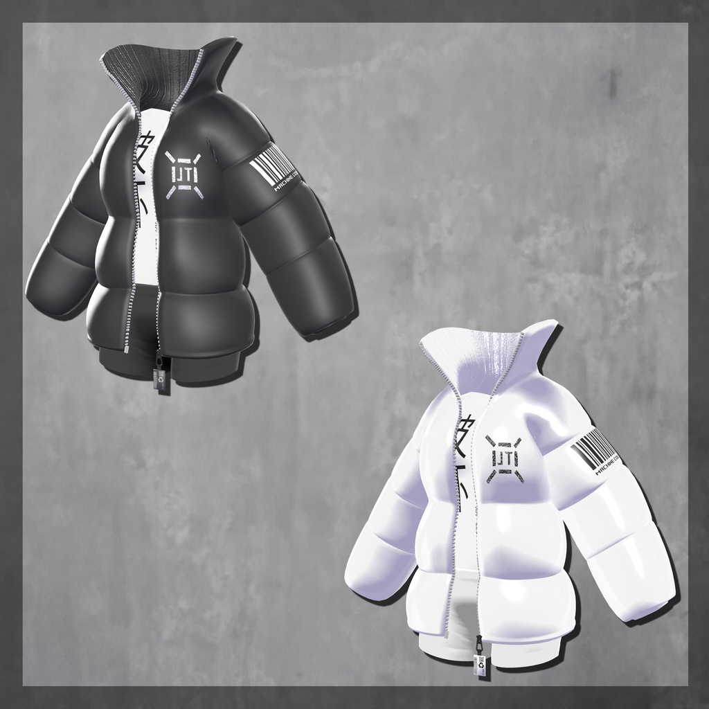 『5アバター対応』【 パフジャケット】Puff Jacket