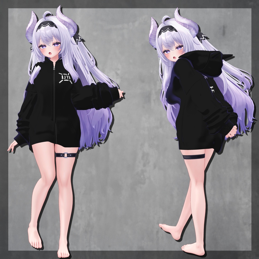 『愛莉 (Airi)』 Demon Hoodie for Airi
