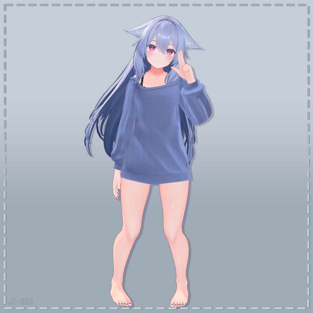 『桔梗 (Kikyo)』 Comfy Sweater