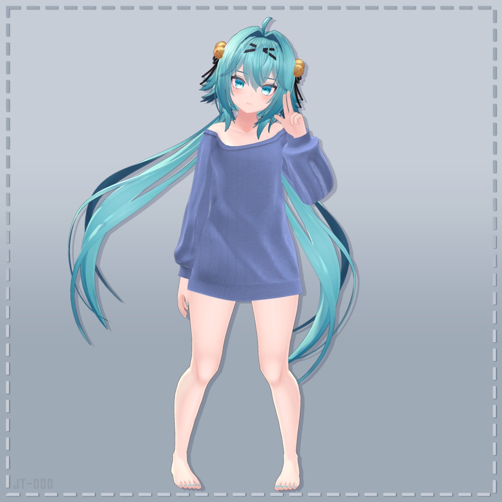 『竜胆(Rindo)』 Comfy Sweater