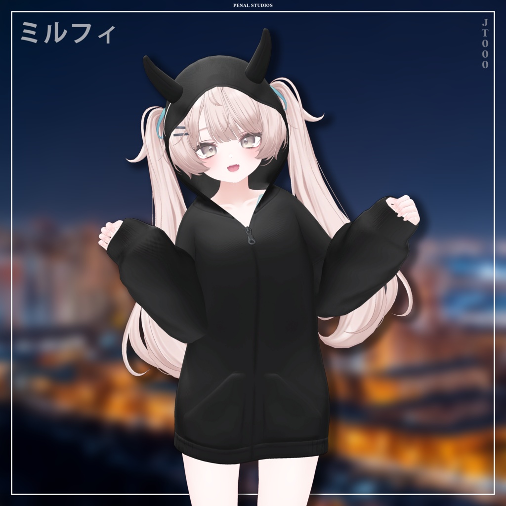 「ミルフィ (Milfy)」 DemonHoodie Milfy