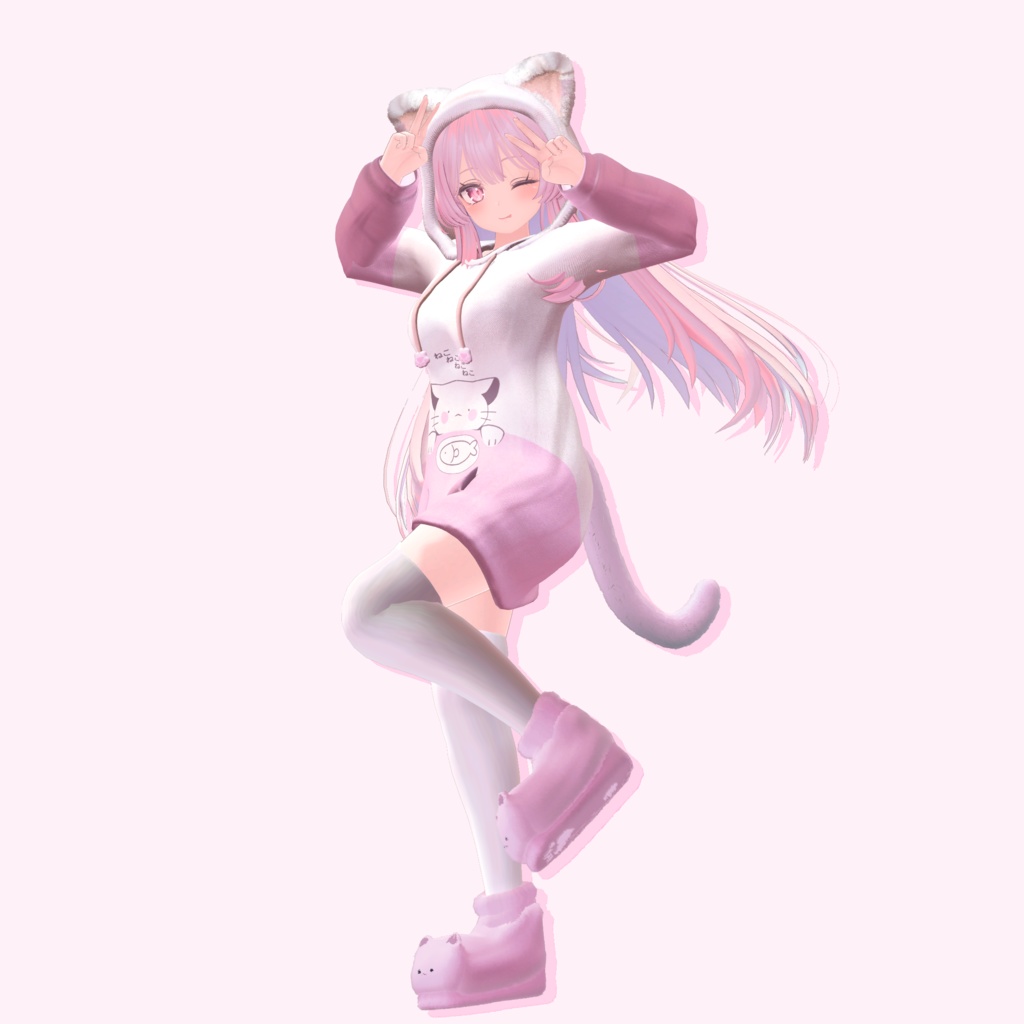 【3Avatar】 MYAA Cat Hood