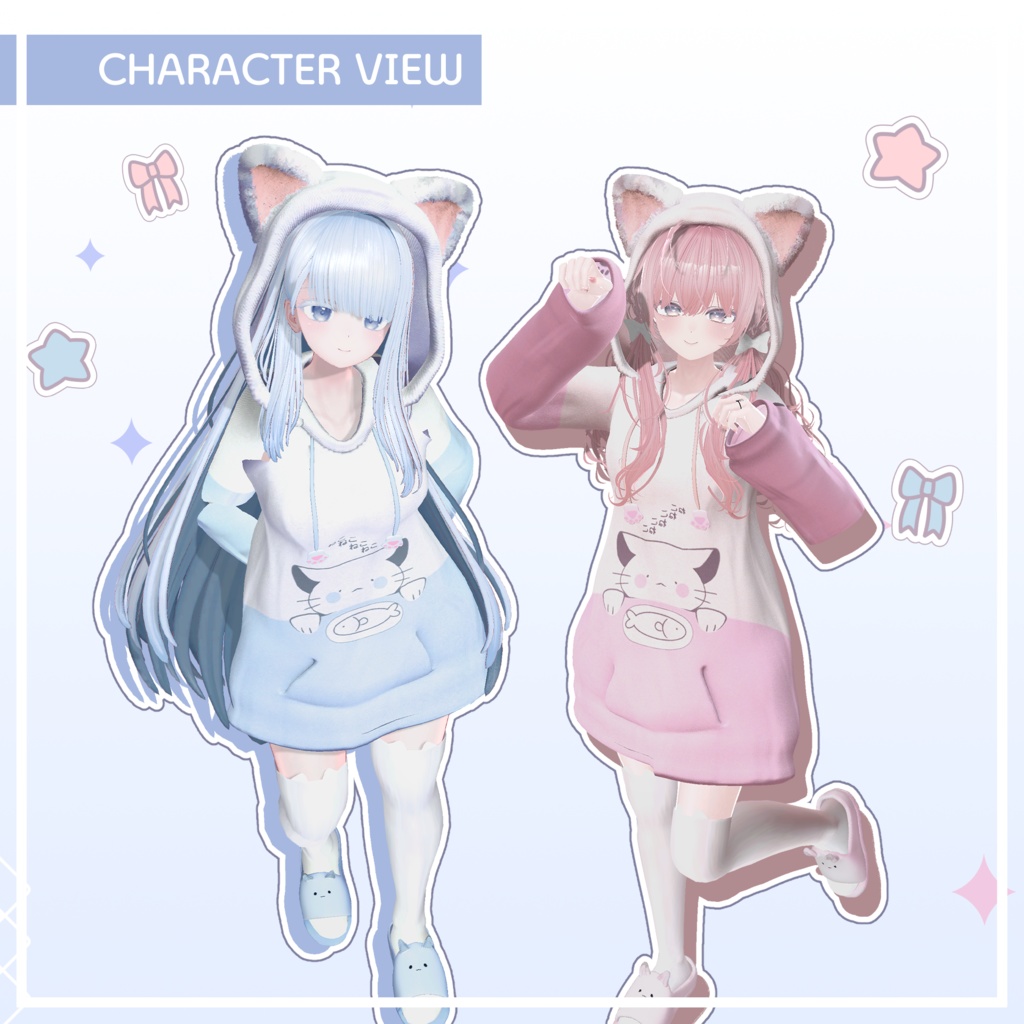 【3Avatar】 MYAA Cat Hood