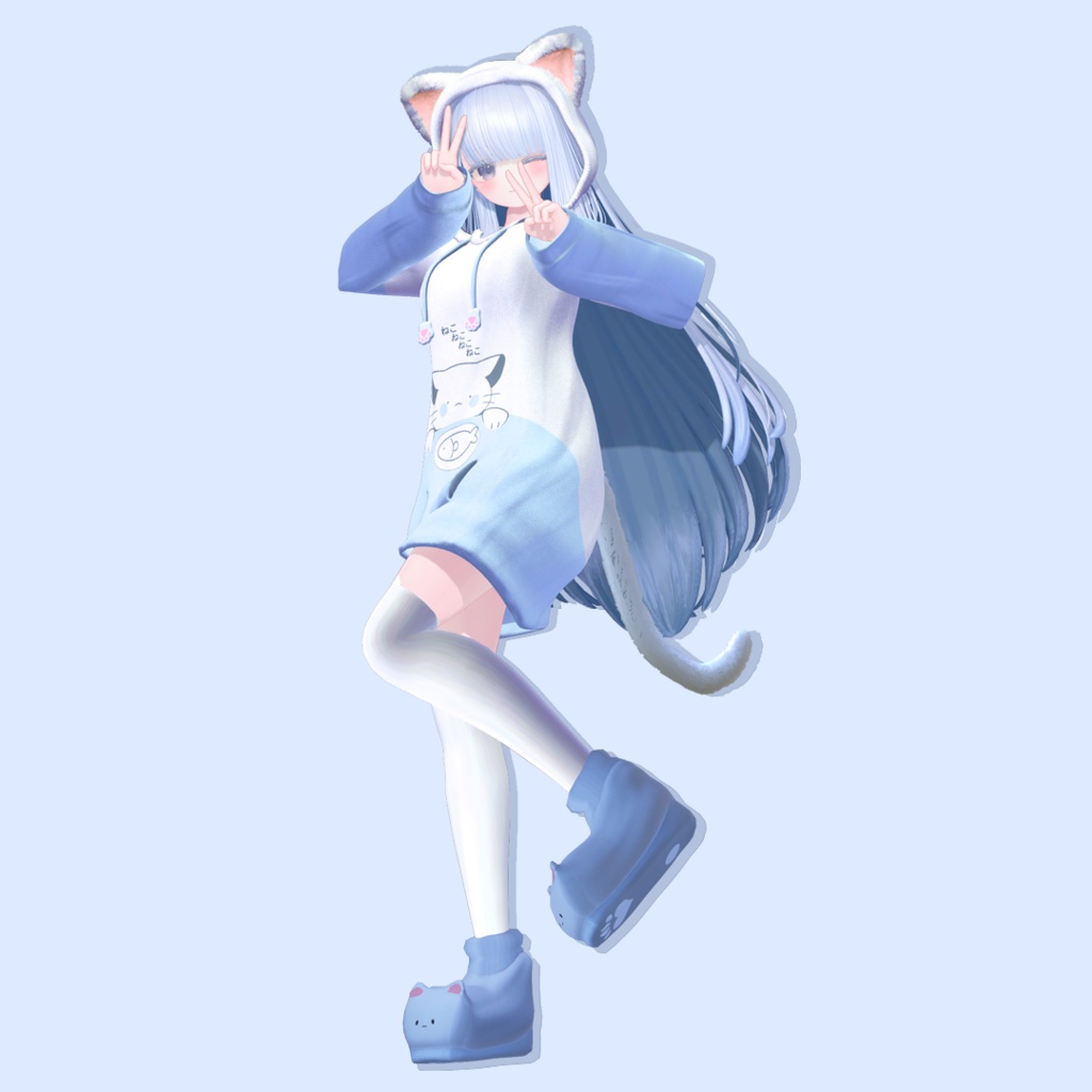 【3Avatar】 MYAA Cat Hood