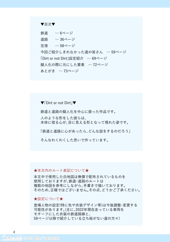 Dirt or not Dirt 擬人化一覧 全国版〔2022〕