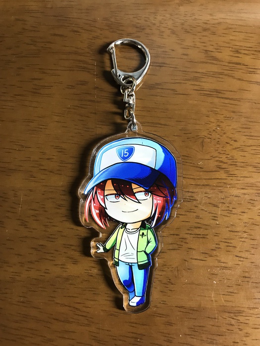 何モノキーホルダー「十五」