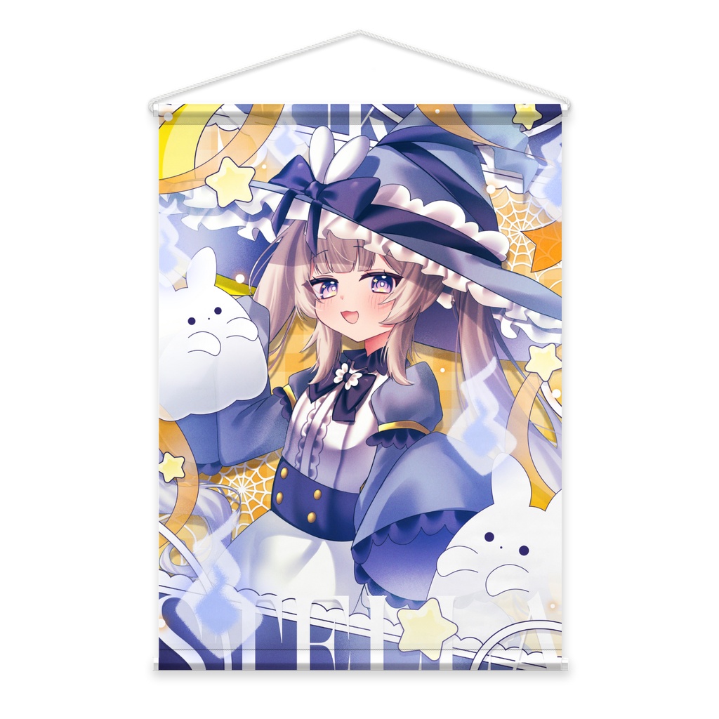 ♦ 限定販売 ♦ 月乃すてら ハロウィングッズ タペストリー
