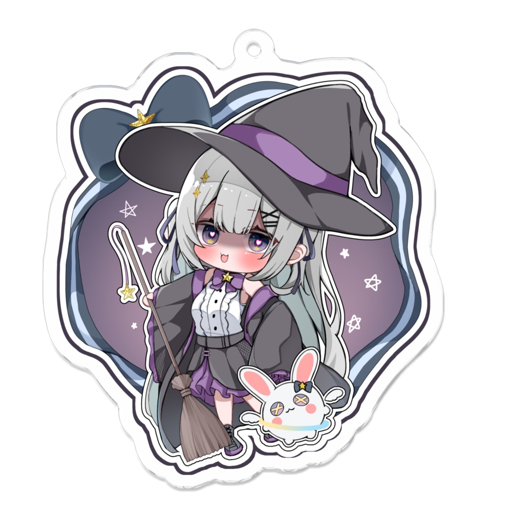 ♦ 限定販売 ♦ 月乃すてら ハロウィングッズ アクリルキーホルダー