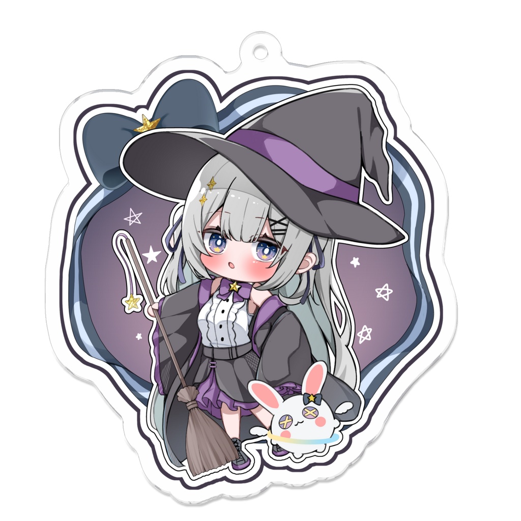 ♦ 限定販売 ♦ 月乃すてら ハロウィングッズ アクリルキーホルダー