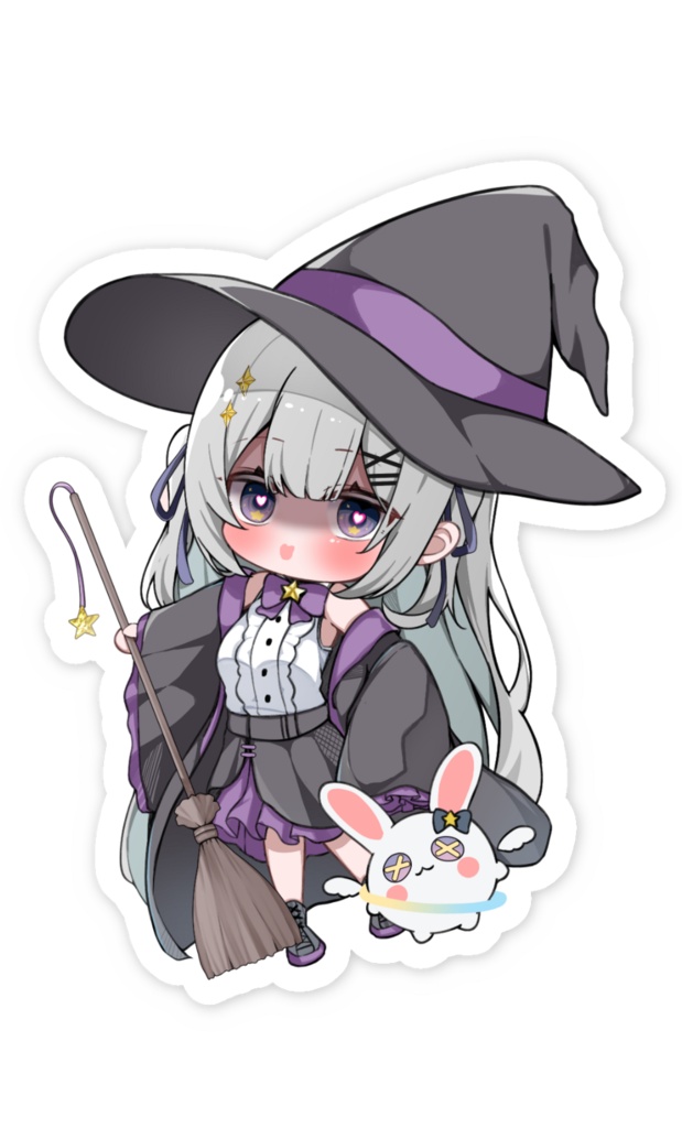 ♦ 限定販売 ♦ 月乃すてら ハロウィングッズ ステッカー