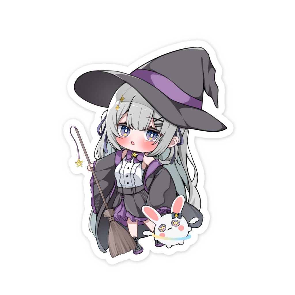 ♦ 限定販売 ♦ 月乃すてら ハロウィングッズ ステッカー