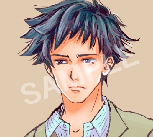 【商用可】キャラクター立ち絵 表情10種