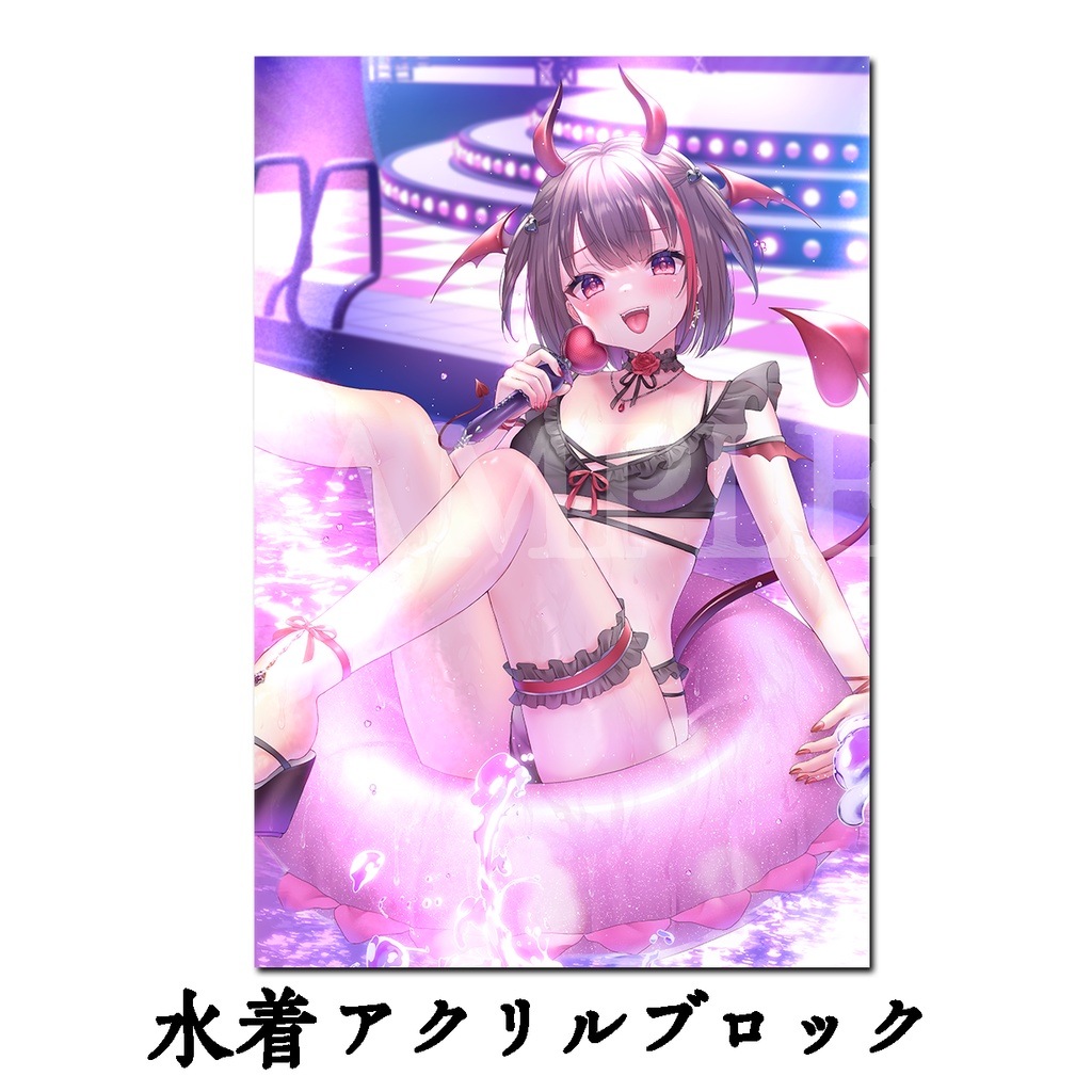 3周年記念水着アクリルブロック