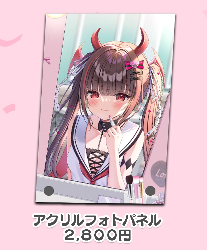 【お誕生日記念グッズ】アクリルフォトパネル