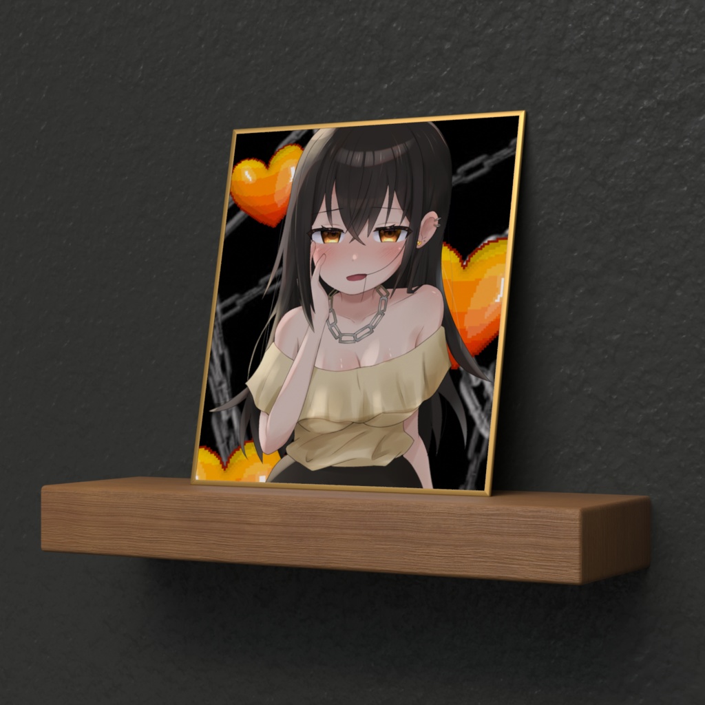 病み街のミニ色紙